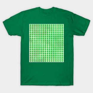 Four leaf clover pattern on texture T-Shirt